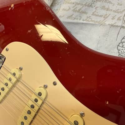 1989-1992 Squier II Standard Stratocaster Aged & Relic’d To Look Like A 50’s Custom Shop Factory Wired Tex/Mex Pickups CTS Pots Fender Case image 21