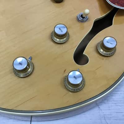 Epiphone Sheraton Electric Semi Hollowbody Guitar MIJ Japan - Natural image 5