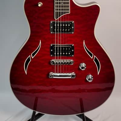 Taylor T3 2009 - Present - Ruby Red Burst - OHSC image 1