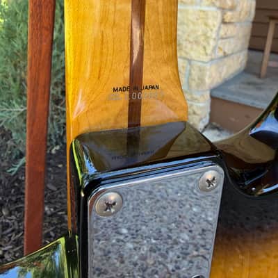 Fender ExTrad Custom Edition '54 Stratocaster ST54-140 1991 Sunburst image 6