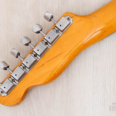 1990 Fender Telecaster Custom '62 Vintage Reissue TL62B-650 Sunburst w/ Case, Japan MIJ Fujigen imagen 5