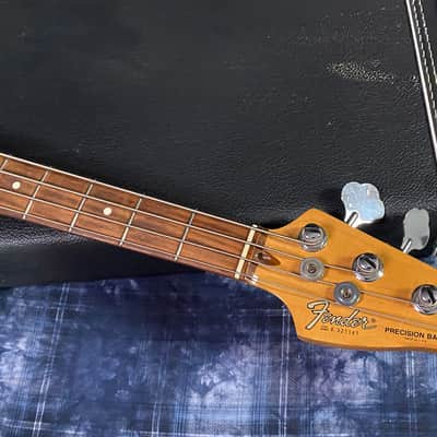 1983 Fender USA Precision Bass - Sienna Sunburst - Only 8.1lbs! Hardshell Case - From Our Vault! image 2