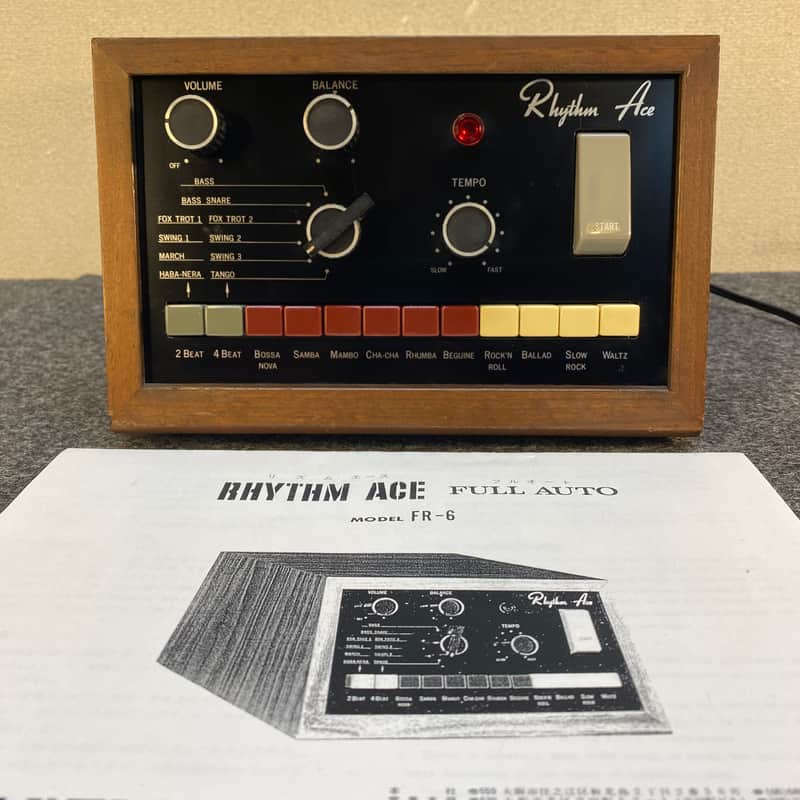 Ace Tone FR-6 Rhythm Ace 1960s | Reverb