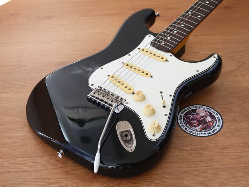 1985 Squier (by Fender Japan) "A Series" SST-36 Vintage Stratocaster (Black) image 1