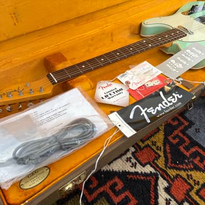 Fender American Vintage 62 Custom Telecaster AVRI 2010-2015 - Surf Green image 15