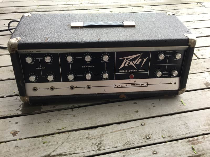 EXTREMELY RARE early 1970's Peavey VULCAN "Series 500 Module" guitar/bass amp image 1