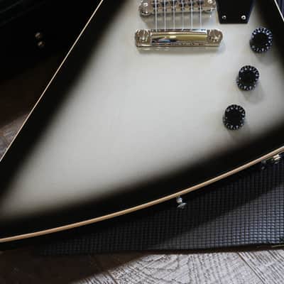 2011 Gibson Brendon Small Thunderhorse Explorer Dethlok Electric Guitar Silverburst + HSC image 5