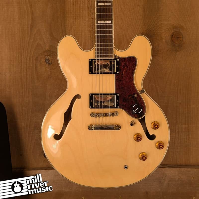 Epiphone Sheraton II – Natural – 2010 - Used Very Good image 1