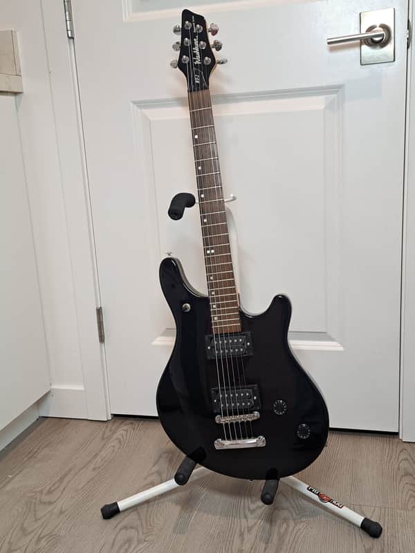 Washburn Pro Maverick BT-2- Dual Humbucker- Gloss Black image 1