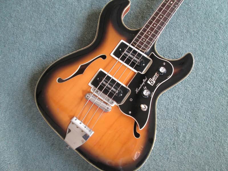 Burns TR2 bass 1963/4 sunburst image 1
