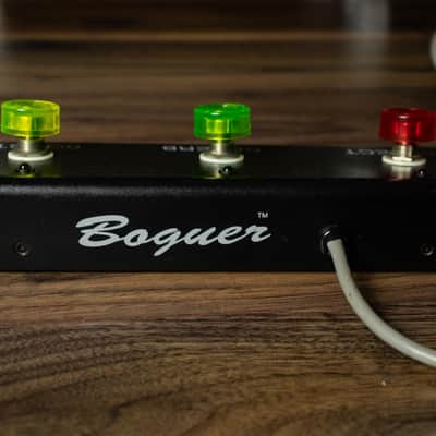Bogner Shiva EL34 2-Channel 80-Watt 1x12" Guitar Combo with Reverb 2005 - Black with Green Back Panel image 22