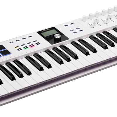 Arturia KeyLab Essential Mk3 49-Key MIDI Controller - White (231521) image 2