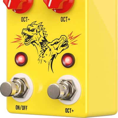 JHS Double Dragon Lo-Fi Octave Effects Pedal image 2