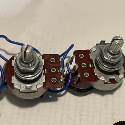 1984 Matsumoku Kramer Focus 3000 Stratocaster Guitar Factory Wiring Harness Electronics image 6