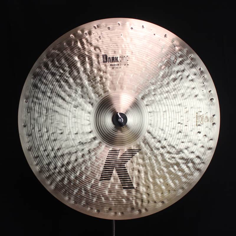 Zildjian 22" K Dark Medium Ride - 3074g (video demo) image 1
