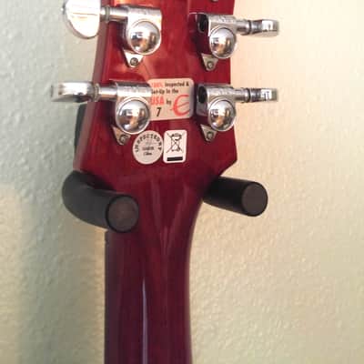 Epiphone SG, G-400 CH Transparent Cherry Gloss Red w/case image 10