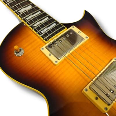 ESP E-II Eclipse Flame Maple Tobacco Sunburst 2014 image 3