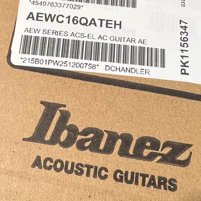 Ibanez AEWC16QA 6-String Acoustic-Electric Guitar - Transparent Emerald Burst image 8