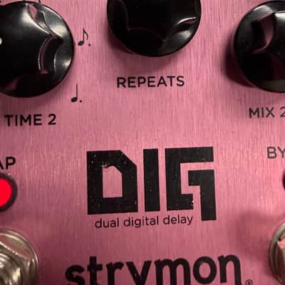 Strymon DIG Dual Digital Delay V1 2015 - 2022 Pink image 3