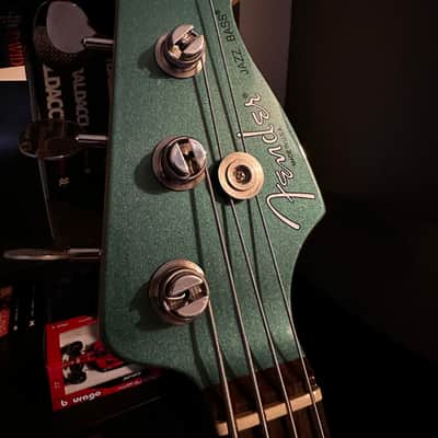 Fender Adam Clayton Artist Series Signature Jazz Bass Sherwood Green Metallic image 4