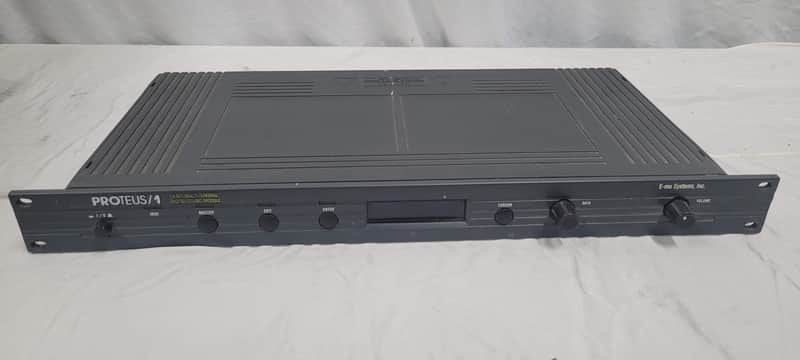 E-MU Systems Proteus/1 XR Rackmount 32-Voice Sampler Module 1989 - Black image 1