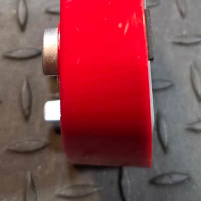 Danelectro Pastrami Overdrive 2010s - Red DJ-1 Food Series Missing Back Rubber image 4