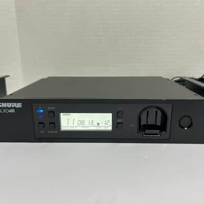 Shure GLXD4R Z2 GLXD14R Wireless Rackmountable Rack Ear Mount Receiver with PS43US Power Supply for GLXD GLXD1 GLX-D GLXD4=-Z2 Vocal Mic Guitar Instrument Advanced Digital Wireless Systems Band 2400-2483.5MHz for GLXD24R GLXD14 SM58 B58 Beta 58 B87A image 8