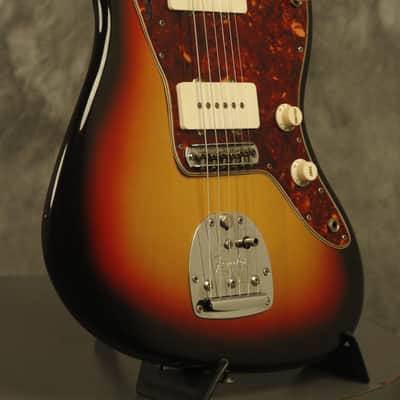 all original 1965 Fender Jazzmaster Sunburst clay dots, January of '65 image 7