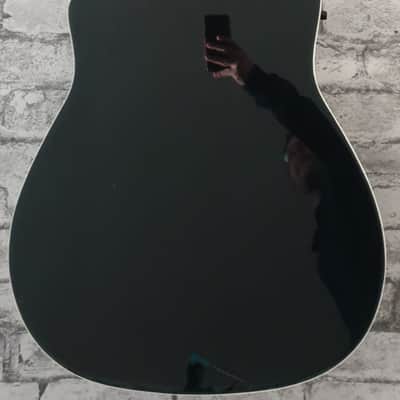 YAMAHA FGX-412C MAB ELECTRO ACOUSTIC GUITAR *GREAT CONDITION - WITH NEW STRINGS image 5