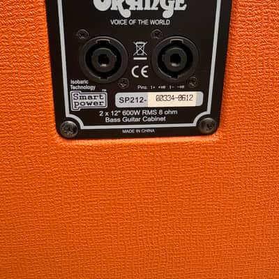 Orange Terror Bass 1000 + 2 SP212 cabs and cases image 2