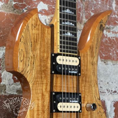 B.C. Rich Mockingbird Exotic 2008 Natural MIK Korea image 3