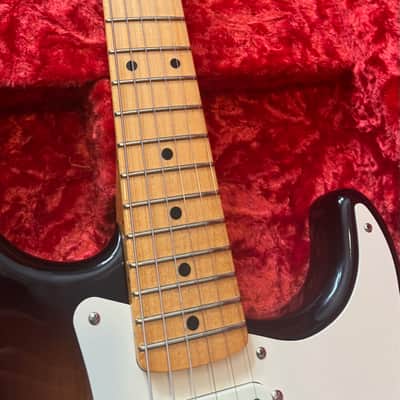 Fender Thin Skin Factory Special Run 54 Strat 2007 - Sunburst image 6
