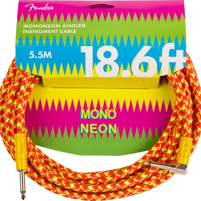 Photos - Instrument Cable Fender 099-0818-282 Orange
