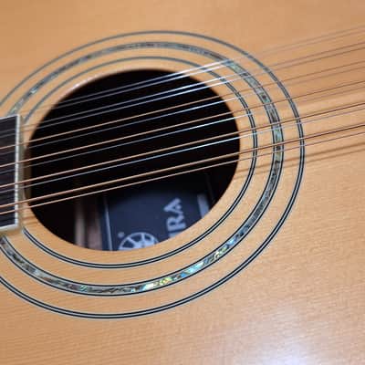 Sakura Super Jumbo 12 String - Natural Gloss-Nice! image 5
