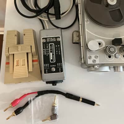 Vintage 1960 Nagra III Reel-to-Reel Tape Machine Analog Recorder Kudelski Field Recorder Tape Loops Swiss w/ Accessories image 2