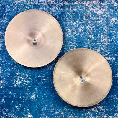 Don't pay £400+!! 14" Zildjian A NEW BEAT Hihats 956g 1420g image 9