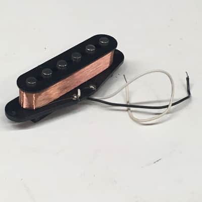 Fender Japan MIJ Strat Bridge Pickup Vintage 1980s Natural Relic Black Ceramic Bobbin image 7