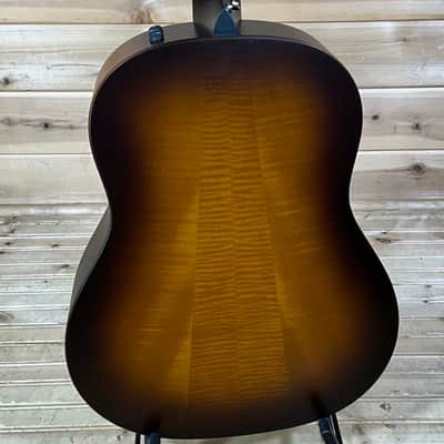 Taylor AD27e Flametop Acoustic Electric Guitar - Natural image 4