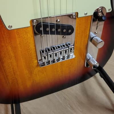 Esquire Partscaster w/ Brad Paisley Secret Agent - C.S. Bridge P/U - 3 Color Burst image 11