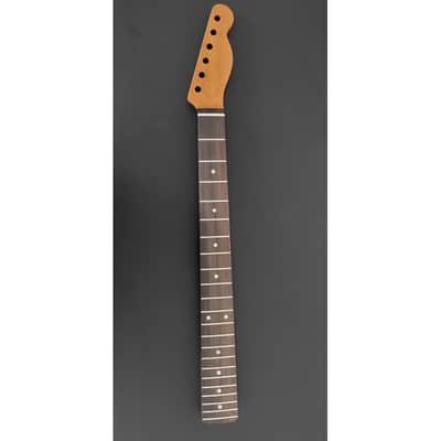22 frets Satin Nitro varnished Roasted Mapple Neck, Rosewood fretboard, for Telecaster image 11