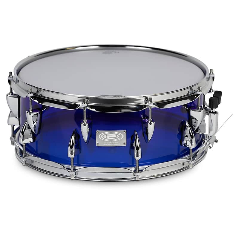 Orange County Drum & Percussion Limited Acrylic Snare Drum - Regular 14 x 5.5 in. Nightglow Fade image 1