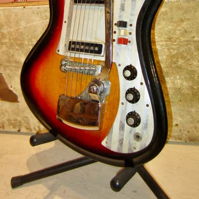 Silvertone 759-1436-1 Solidbody Electric 1960s - Sunburst image 1