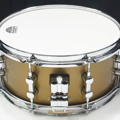 Sonor SQ1 6" x 13" Birch Snare Drum w/ VIDEO! Satin Gold Metallic image 3