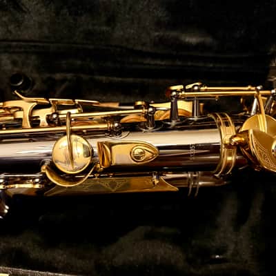 Cannonball Septyr ASCEP-BL Semi-Pro Alto Saxophone - Blue Abalone, F# Key, Black Nickel & Gold, Excellent!!! image 12