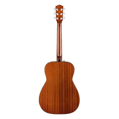 Fender CC-60S Concert Acoustic Guitar - 3-Color Sunburst w/ Walnut FB image 8