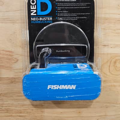 Fishman PRO-NEO-FB2 Neo-Buster 2 Humbucking Soundhole Acoustic Guitar Pickup/Feedback Buster 2010s - Black image 2