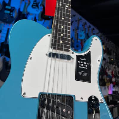 Fender Player II Telecaster Electric Guitar - Aquatone Blue with Rosewood Fingerboard FREE PLEK! 901 image 7