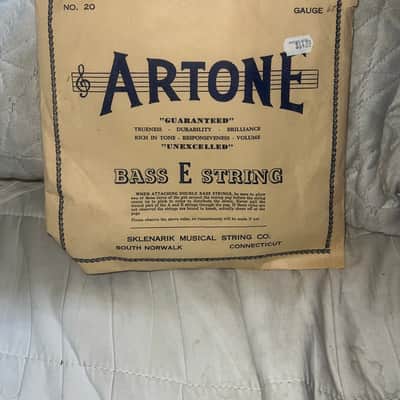 NOS Artone E Gut Upright Bass String and String Oil image 4