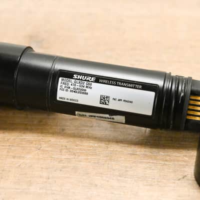 Shure QLXD24/KSM9HS Digital Handheld Wireless System - G50 Band (NO PSU) CG015N0 image 17