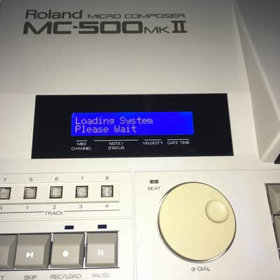 Rare and Unique! Blue version Roland MC-500 mkII/mkIII - Micro Composer - SUPER MRC v. 2.0 image 5
